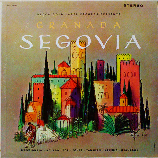 Andrés Segovia : Granada (LP, Album, RP)