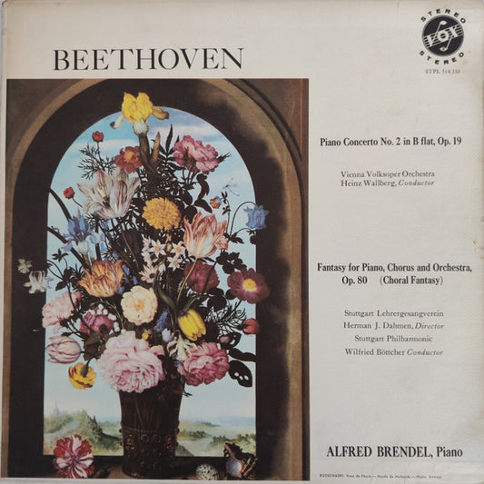 Alfred Brendel : Beethoven Piano concerto no. 2 in B flat major, Op. 19 (LP)