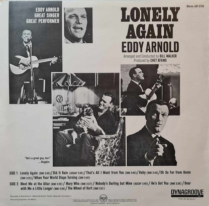 Eddy Arnold : Lonely Again (LP, Album)