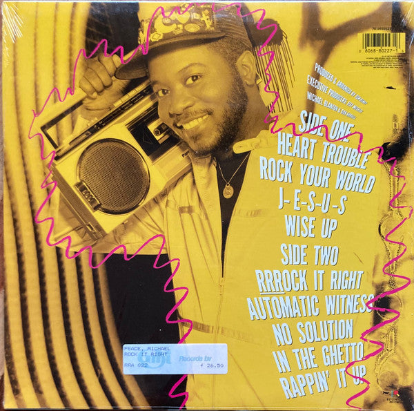 Michael Peace : RRRock It Right (LP, Album)