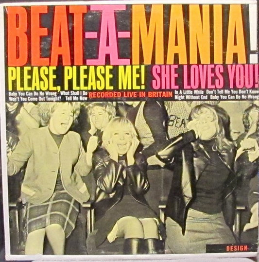 Billy Pepper & The Pepperpots : Beat-A-Mania (LP, Mon)