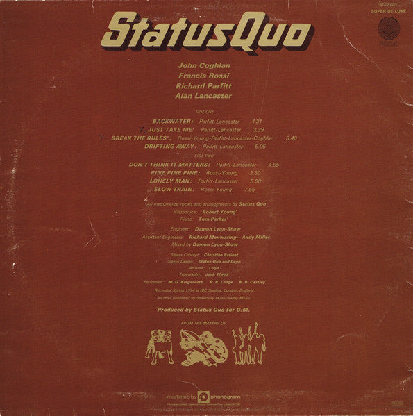 Status Quo : Quo (LP, Album)