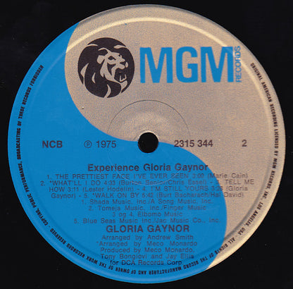 Gloria Gaynor : Experience Gloria Gaynor (LP, Album)