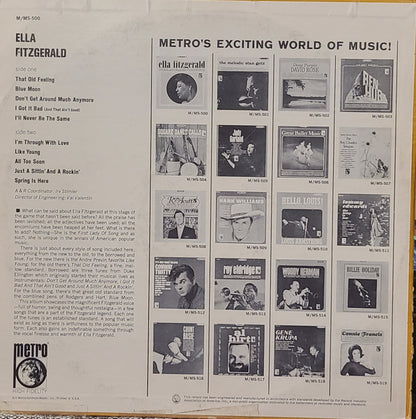 Ella Fitzgerald : Ella Fitzgerald (LP, Comp)