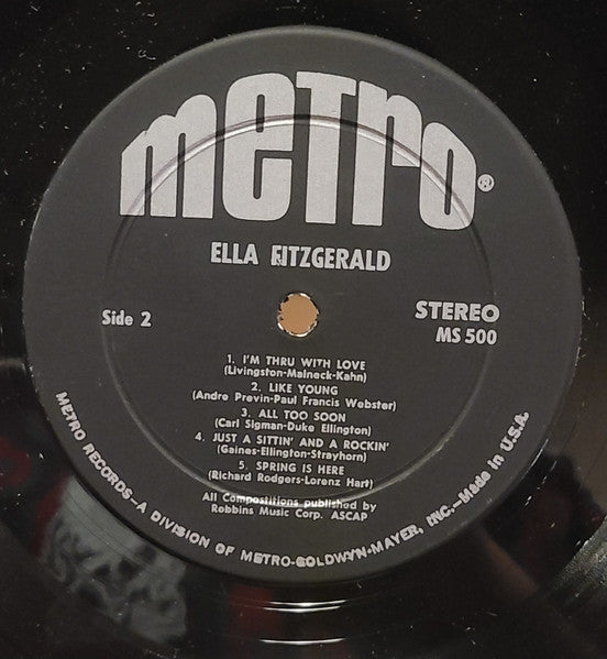 Ella Fitzgerald : Ella Fitzgerald (LP, Comp)