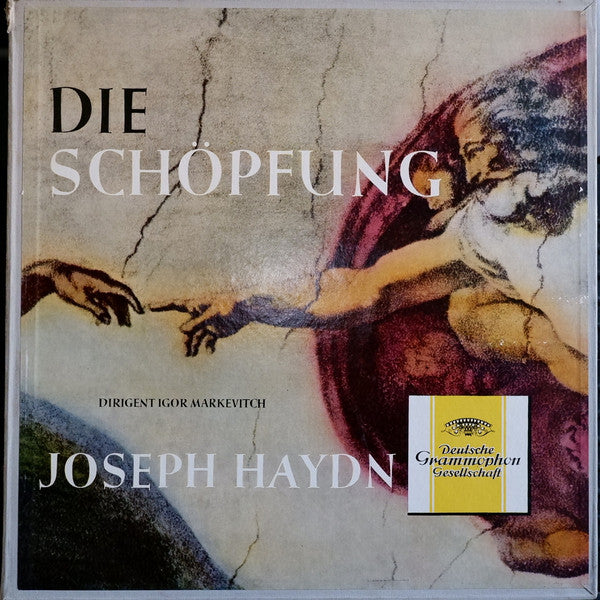 Joseph Haydn, Igor Markevitch : Die Schöpfung (3xLP, Mono, Box)