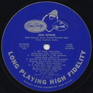 Eddie Heywood : Eddie Heywood (LP, Album, Mono)