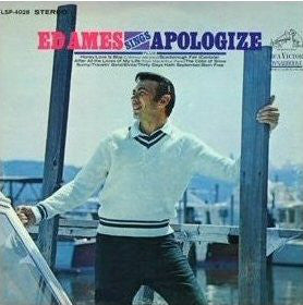 Ed Ames : Ed Ames Sings Apologize (LP, Album)