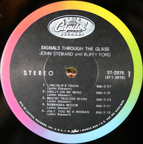 John Stewart (2) And Buffy Ford Stewart : Signals Through The Glass (LP, Album, Los)