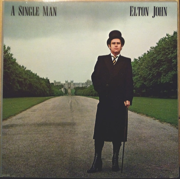 Elton John : A Single Man (LP, Album, Glo)