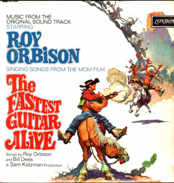 Roy Orbison : Singing Songs From The M.G.M Film "The Fastest Man Alive" (LP, Album)