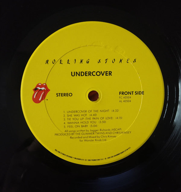 The Rolling Stones : Undercover (LP, Album, RE, Car)