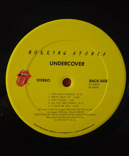 The Rolling Stones : Undercover (LP, Album, RE, Car)