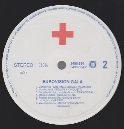 Various : Eurovision Gala - 29 Winners - 29 Worldsuccesses (2xLP, Comp)