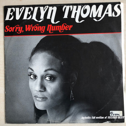 Evelyn Thomas : Sorry, Wrong Number (12")