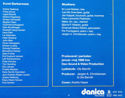 Barbarossa (6), Ove Sprogøe : Black And Light (Til Afrika Fra Norden) (LP, Album)