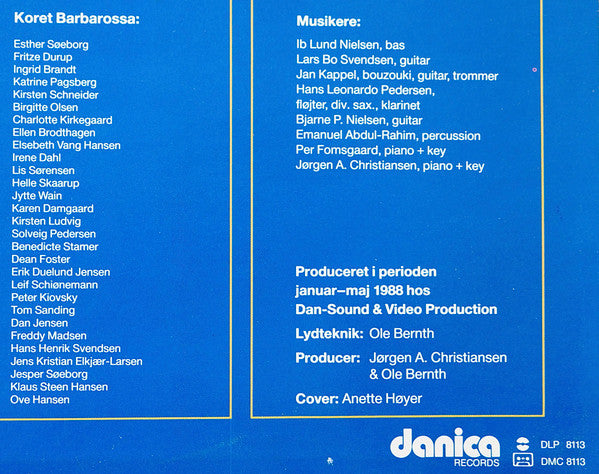 Barbarossa (6), Ove Sprogøe : Black And Light (Til Afrika Fra Norden) (LP, Album)