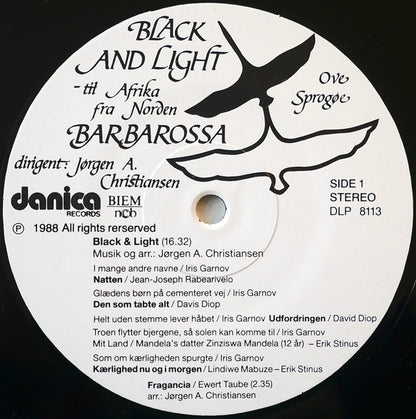 Barbarossa (6), Ove Sprogøe : Black And Light (Til Afrika Fra Norden) (LP, Album)