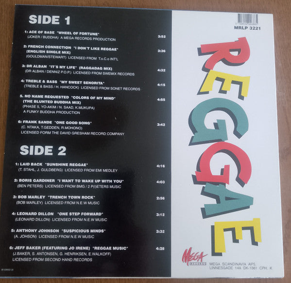 Various : Reggae Music  (LP)