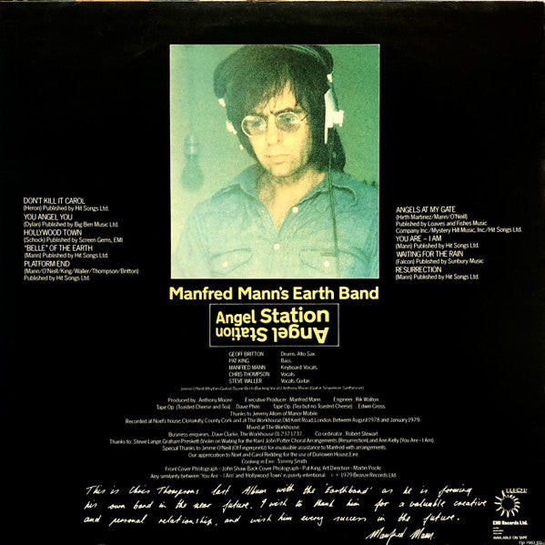 Manfred Mann's Earth Band : Angel Station (LP, Album)