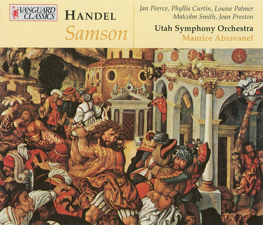 Georg Friedrich Händel - Jan Peerce, Phyllis Curtin, Louise Parker, Malcolm Smith (10), Jean Preston, Utah Symphony Orchestra, Maurice Abravanel : Samson (2xCD, Album)