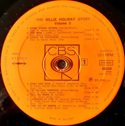 Billie Holiday : The Billie Holiday Story Volume II (2xLP, Comp, Gat)