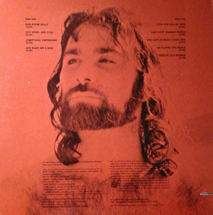 Bob Lance : Rollin' Man (LP, Album, MO)