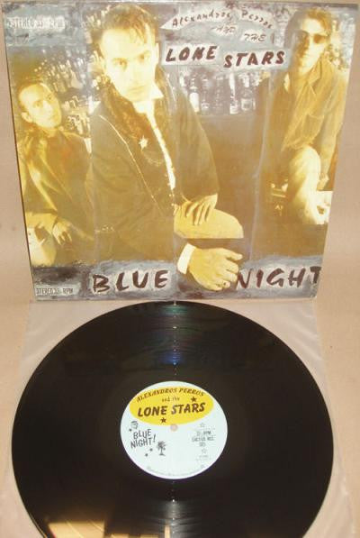 Alexandros Perros & the Lone Stars : Blue Night (LP, Album)