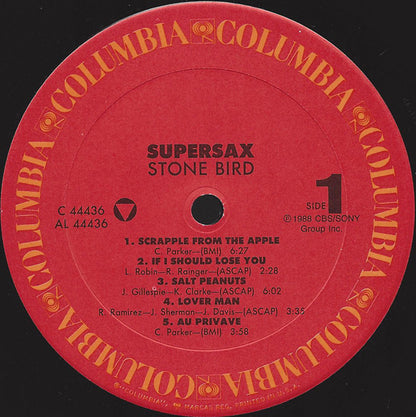 Supersax : Stone Bird (LP, Album)