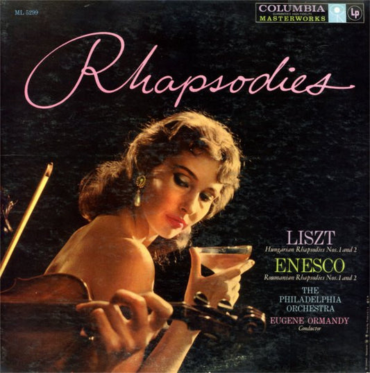 Franz Liszt / George Enescu - The Philadelphia Orchestra, Eugene Ormandy : Rhapsodies (LP, Mono)