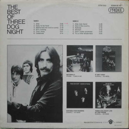 Three Dog Night : The Best Of Three Dog Night (LP, Comp)