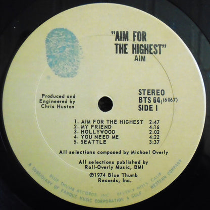 Aim (13) : Aim For The Highest (LP, Album)