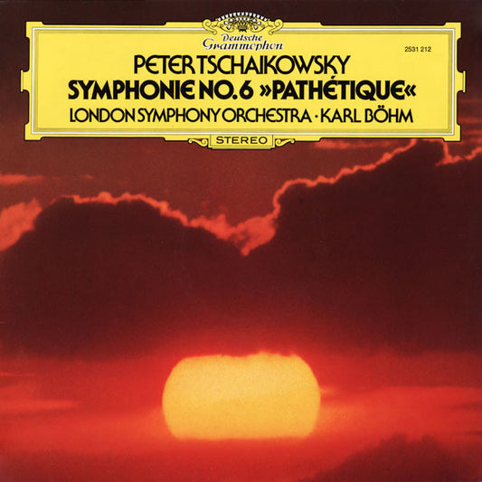 Pyotr Ilyich Tchaikovsky, London Symphony Orchestra, Karl Böhm : Symphonie No.6 Pathetique (LP, Album)