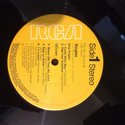 Elvis Presley : Singles (LP, Comp)
