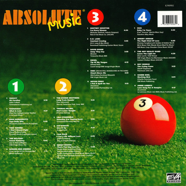 Various : Absolute Music 3 (2xLP, Comp)