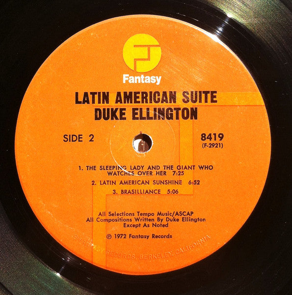 Duke Ellington And His Orchestra : Latin American Suite (LP, Album)