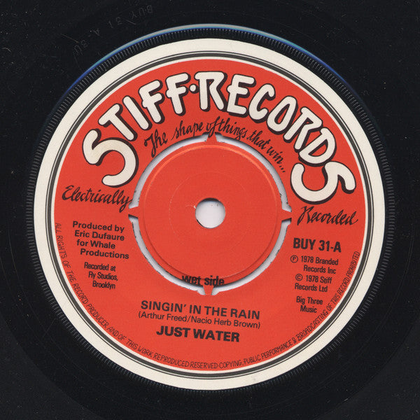 Just Water : Singin' In The Rain (7", Single)