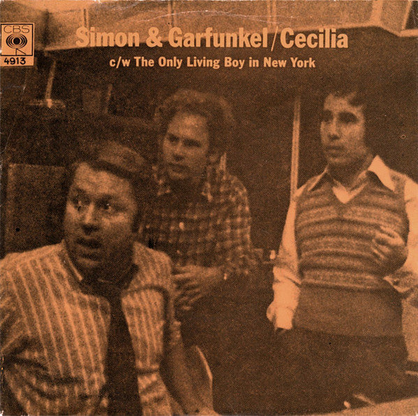 Simon & Garfunkel : Cecilia (7", Single, lar)
