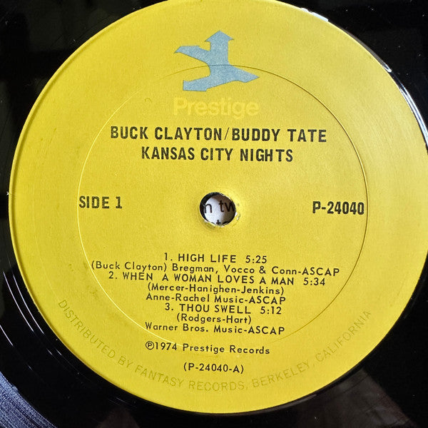 Buck Clayton & Buddy Tate : Kansas City Nights (2xLP, Comp)