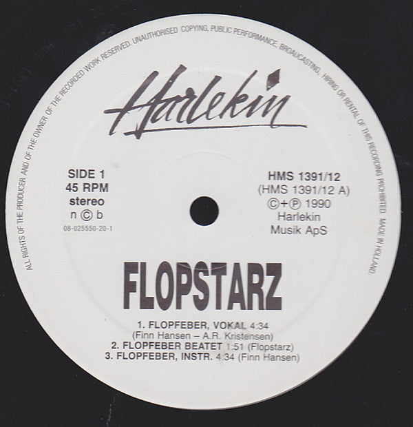 Flopstarz : Flopfeber (12")