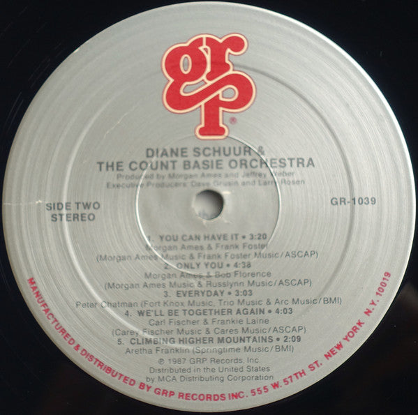 Diane Schuur & Count Basie Orchestra : Diane Schuur And The Count Basie Orchestra (LP, Album)