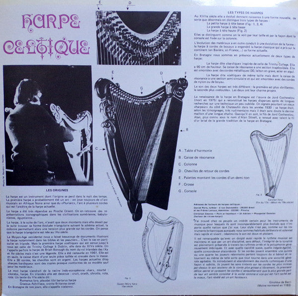 An Triskell : Harpe Celtique (LP, Album, Tri)