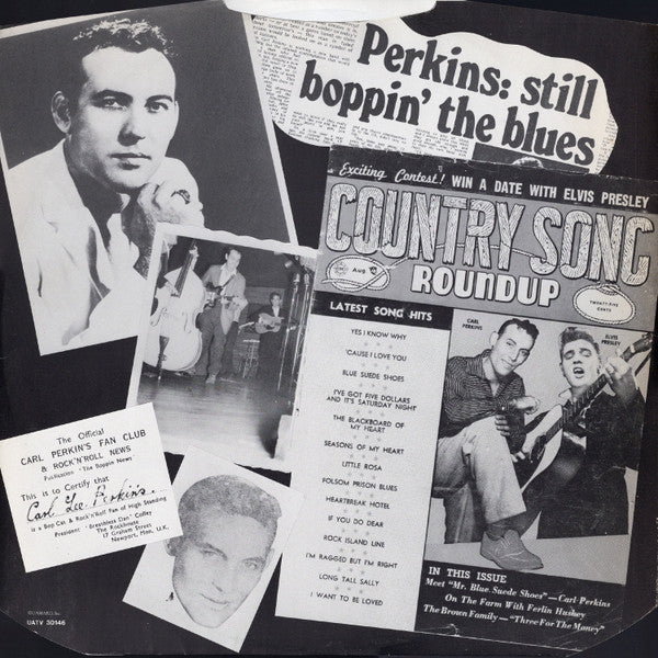 Carl Perkins : Ol' Blue Suede's Back (LP, Album)