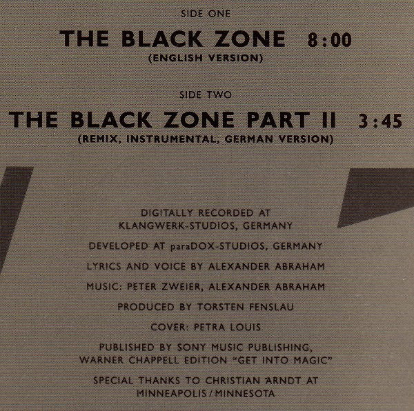 LDC : The Black Zone (12")