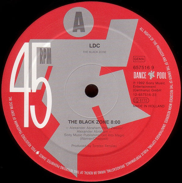 LDC : The Black Zone (12")