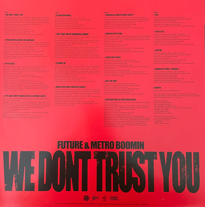 Future (4) & Metro Boomin : We Dont Trust You (2xLP, Album, Ltd, Red)