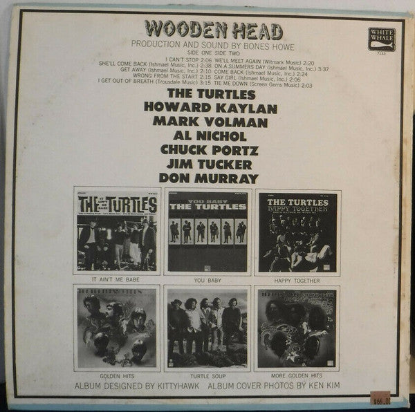 The Turtles : Wooden Head (LP, Album, Comp)