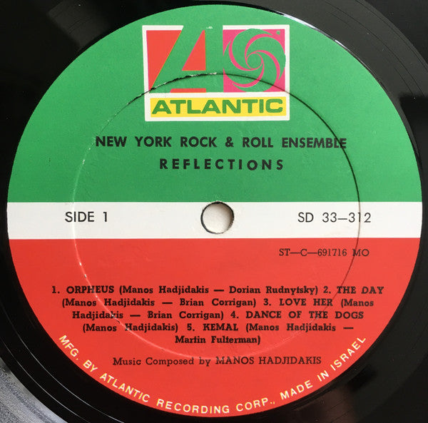 The New York Rock Ensemble : Reflections (LP, Album)