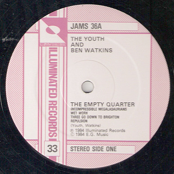 Youth & Ben Watkins : The Empty Quarter (LP, Album)