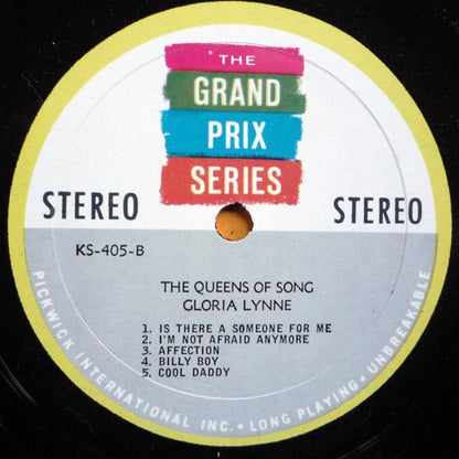 Linda Hopkins & Gloria Lynne, Red Callender & His Orchestra : The Queens Of Song (LP)